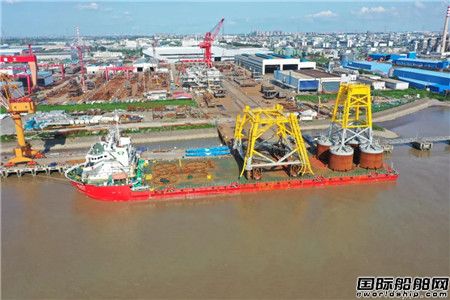 惠生海工交付大連莊河海上風電項目升壓站